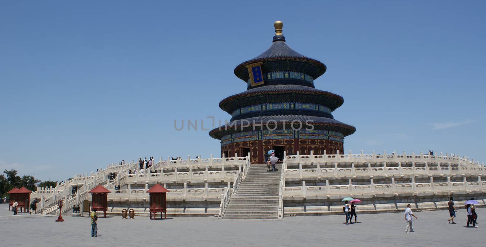 TEMPLE OF HEAVEN IN BEIJING IN CHINA