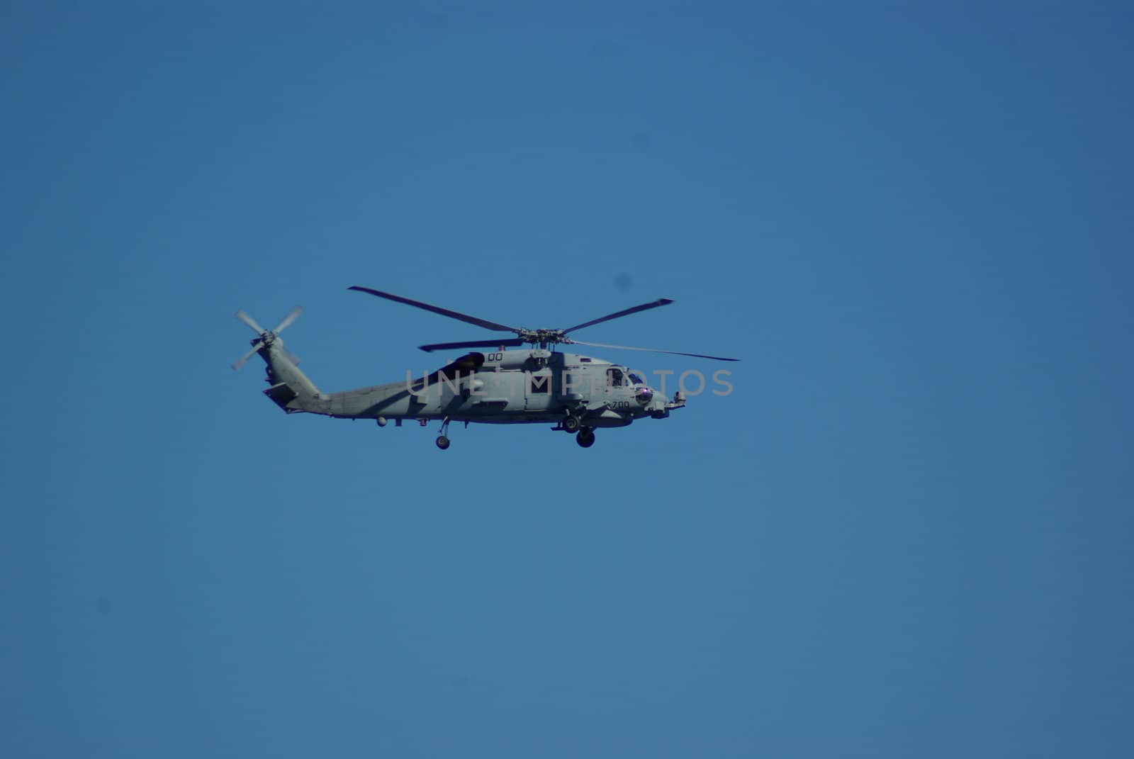 flying military helicopter