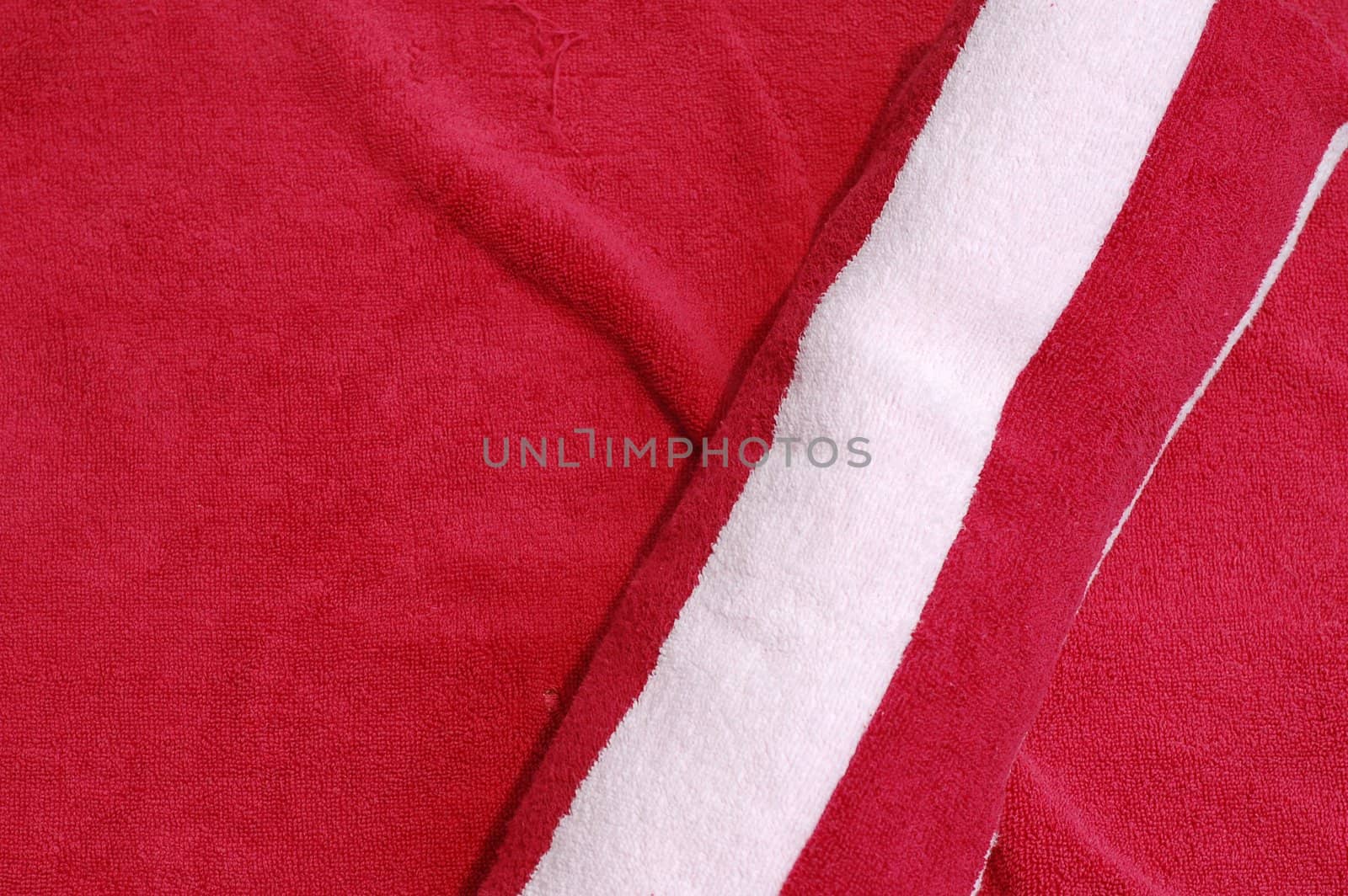 Red and white Towel Background