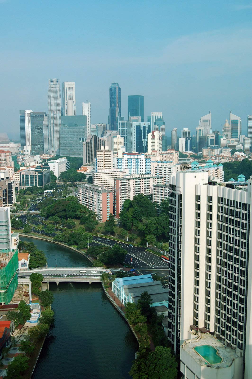 Singapore City River View