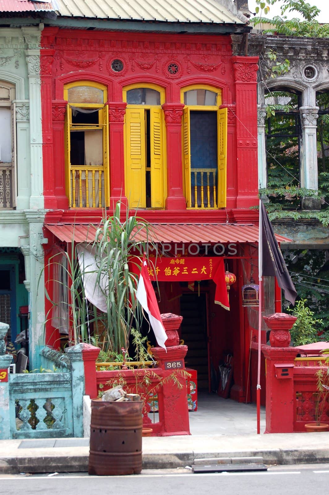 Shop House in chinatown, Singapore