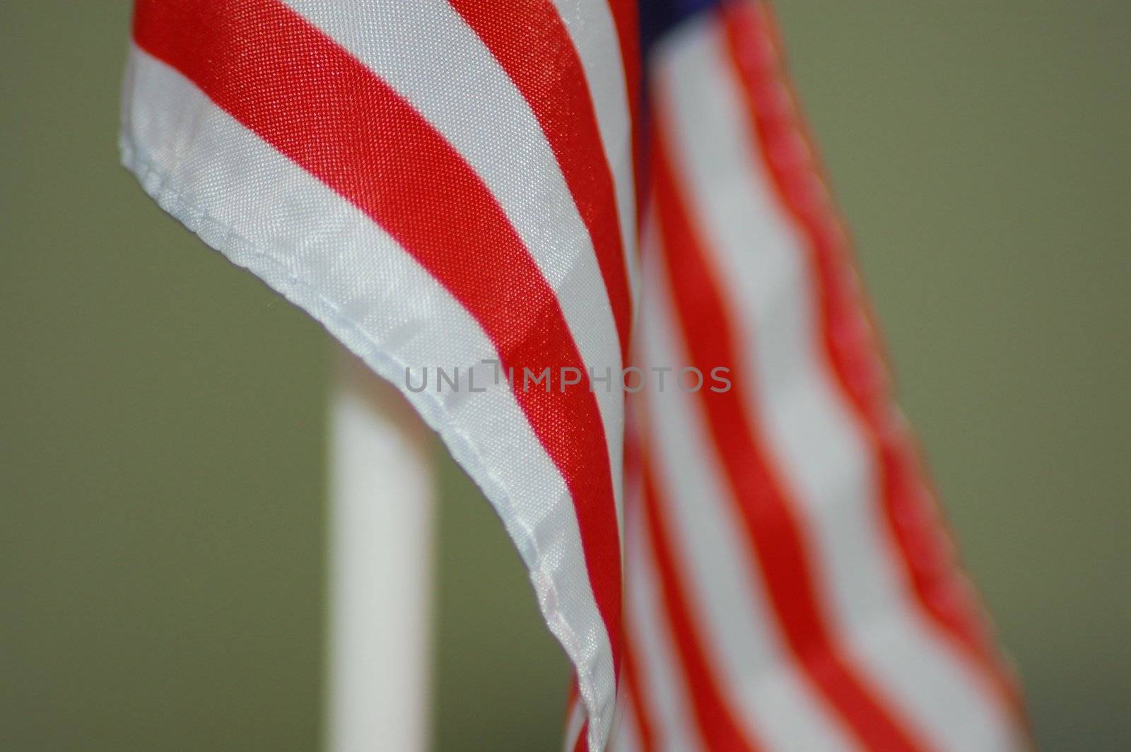 USA Flag detail by faberfoto
