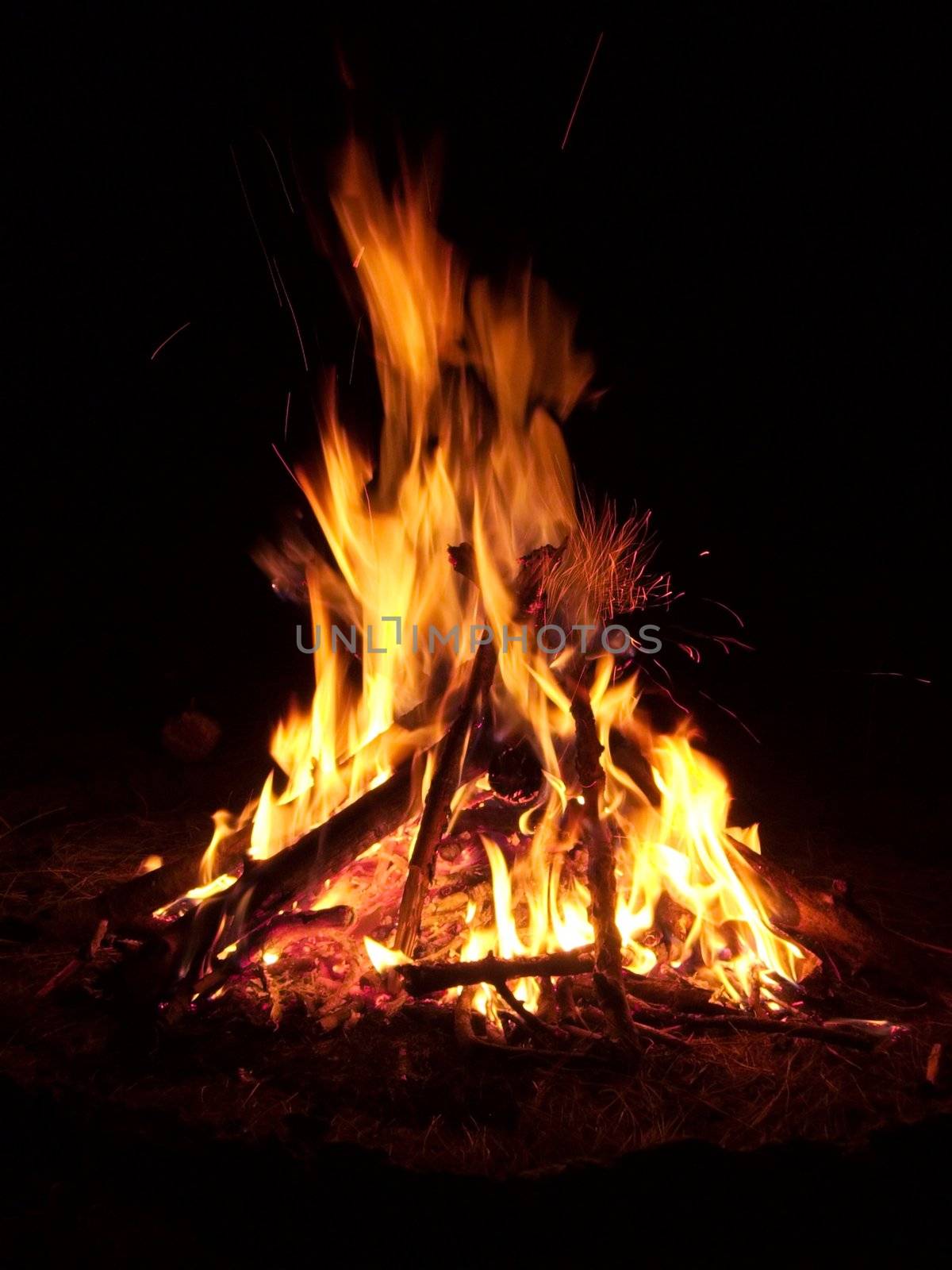 Campfire by Gudella