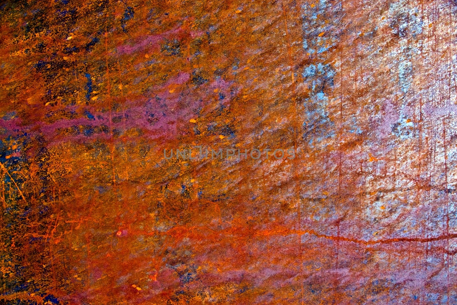 grunge paint on metal background