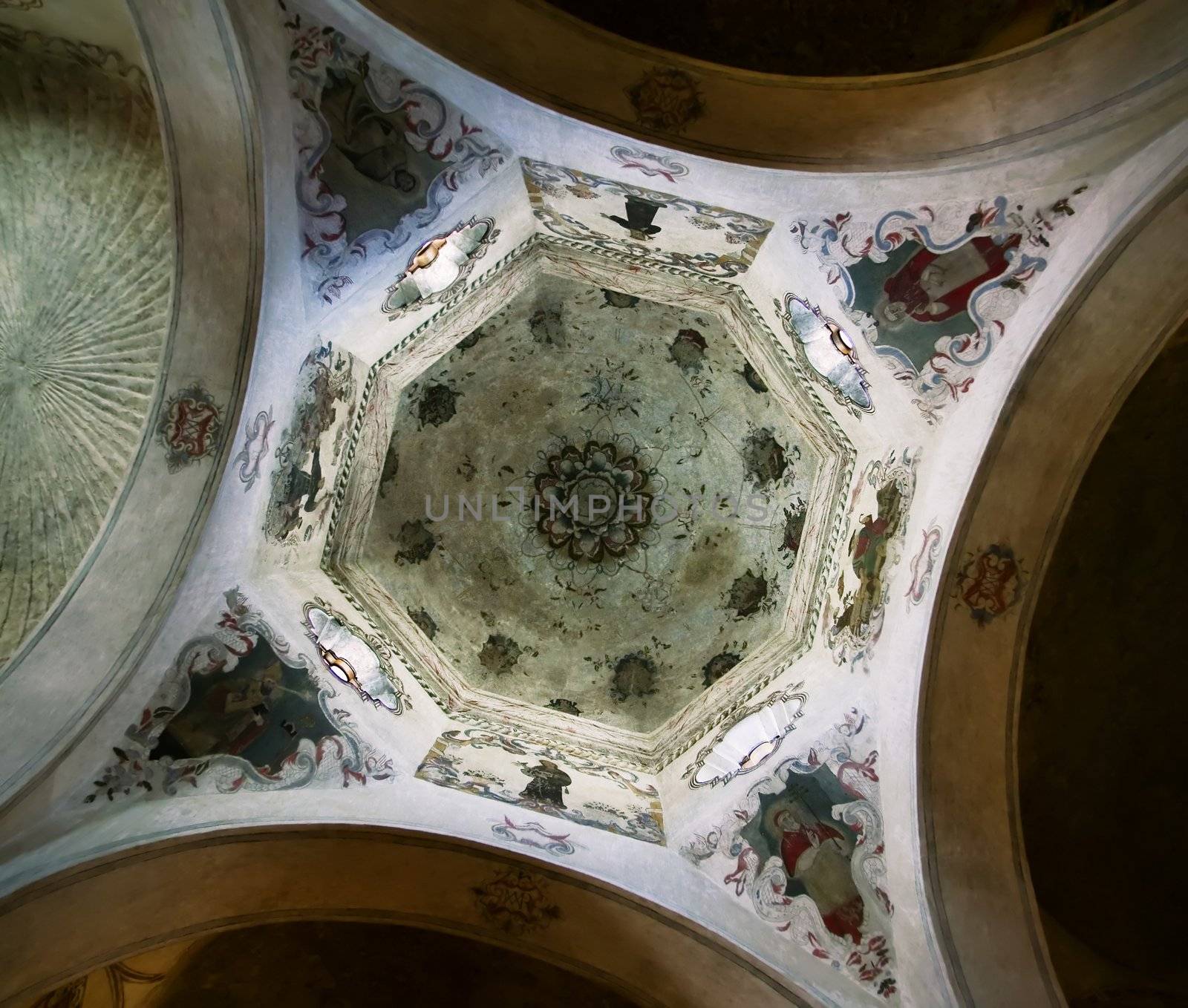 Ceiling in Hispanic Mission Church by Creatista