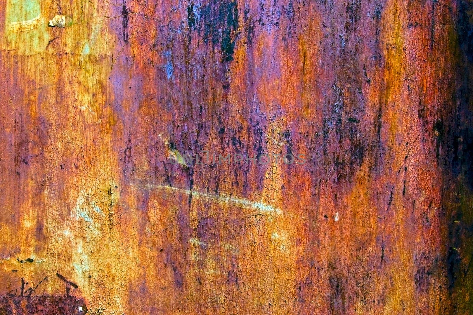 grunge paint on metal background