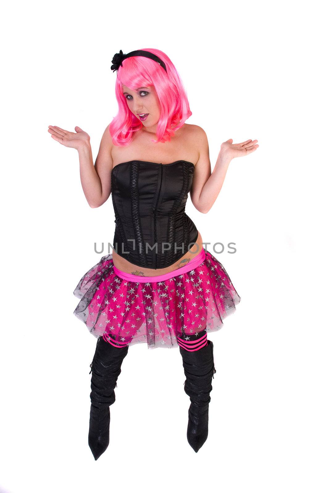 pink punk girl by PDImages