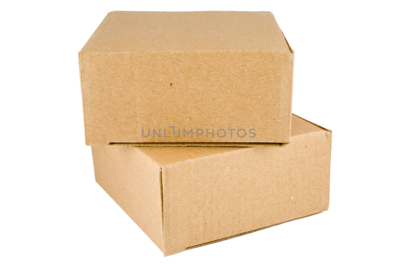 Stacked Cardboard Box by devulderj