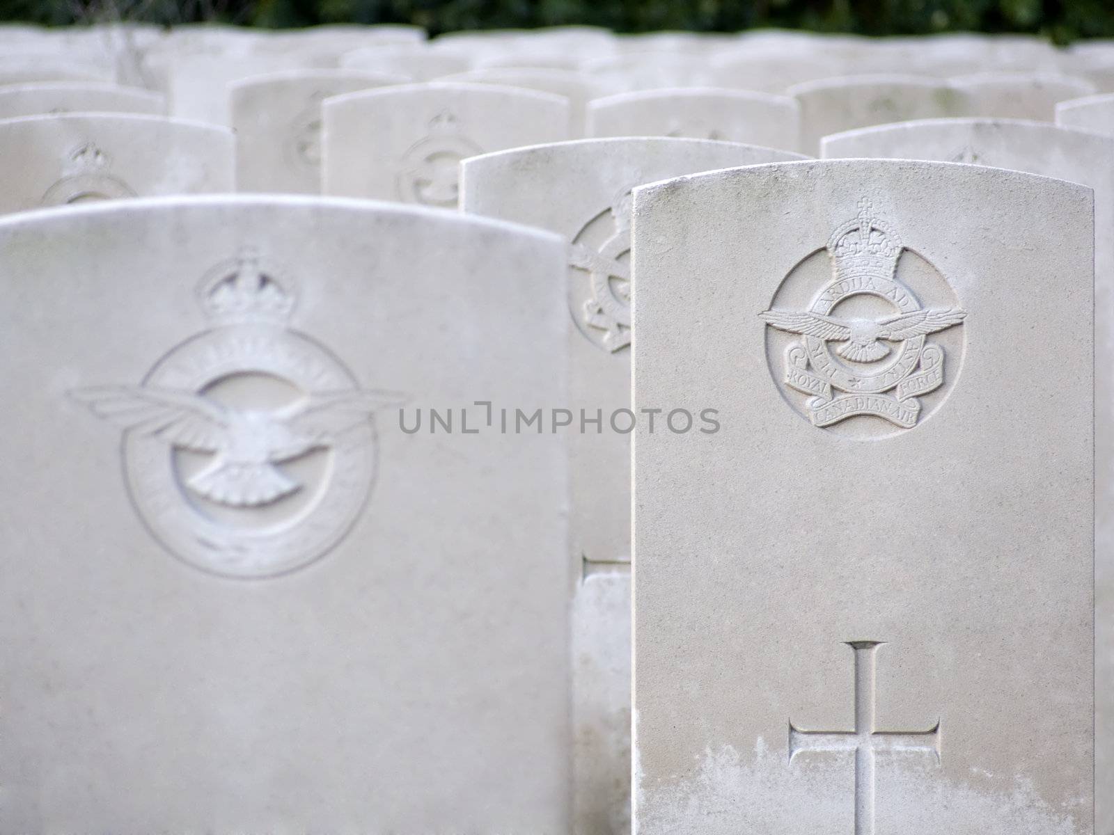 Military Cemetery of the second worldwar in Belgium