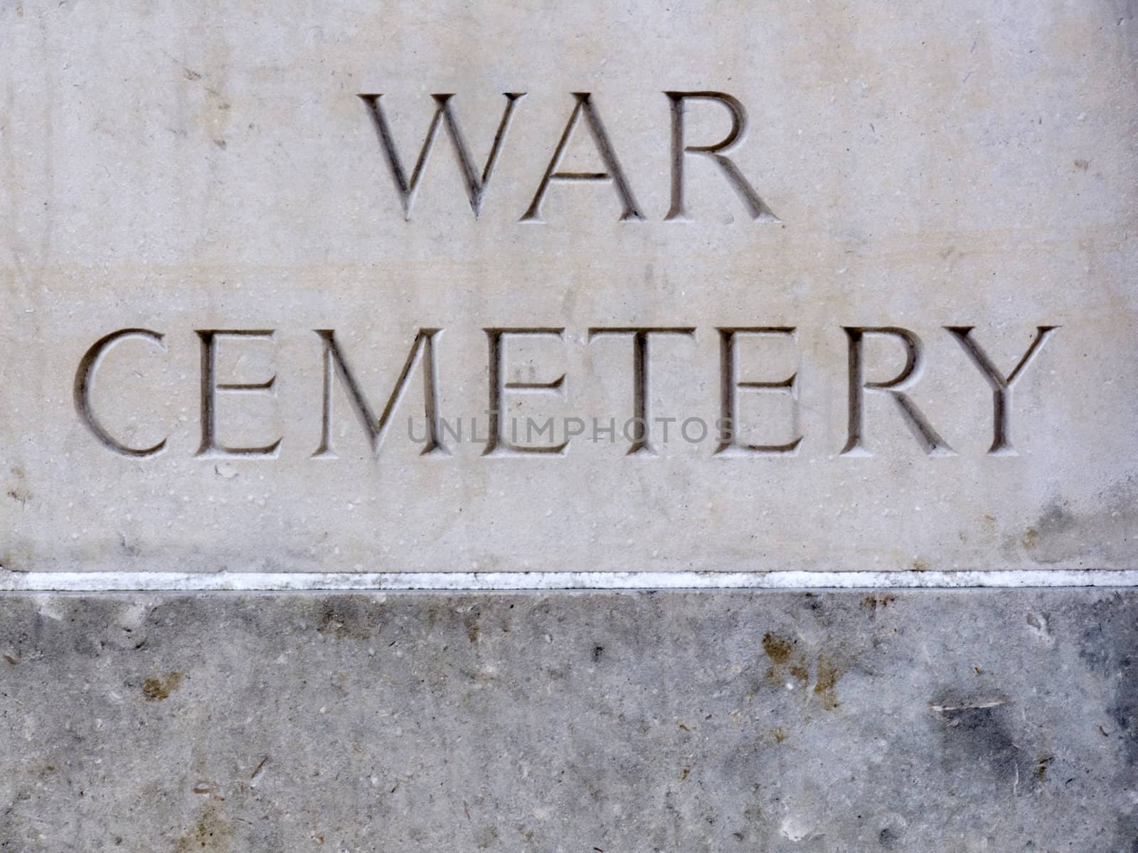 War Cemetery Plaque by devulderj