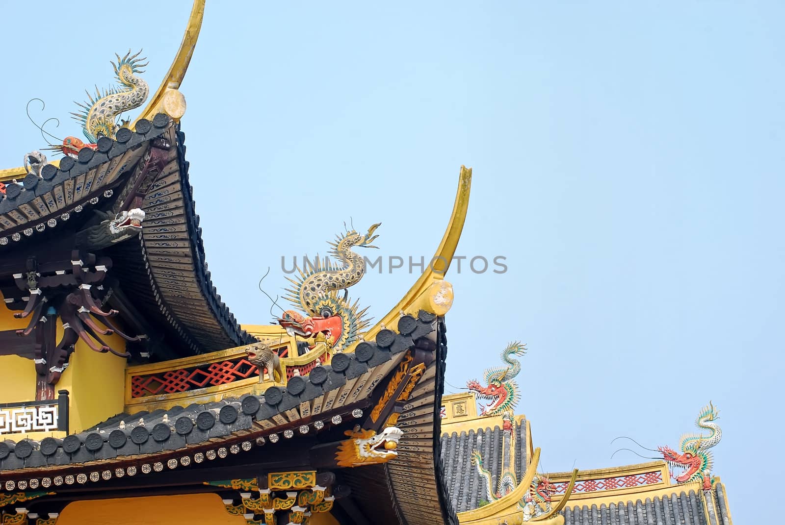 Oriental temple construction by xfdly5