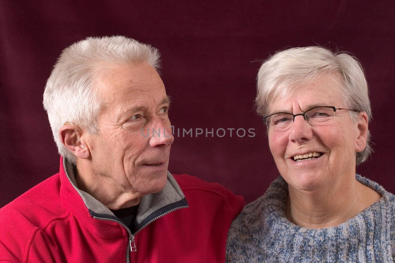 Handsome older couple by Fotosmurf