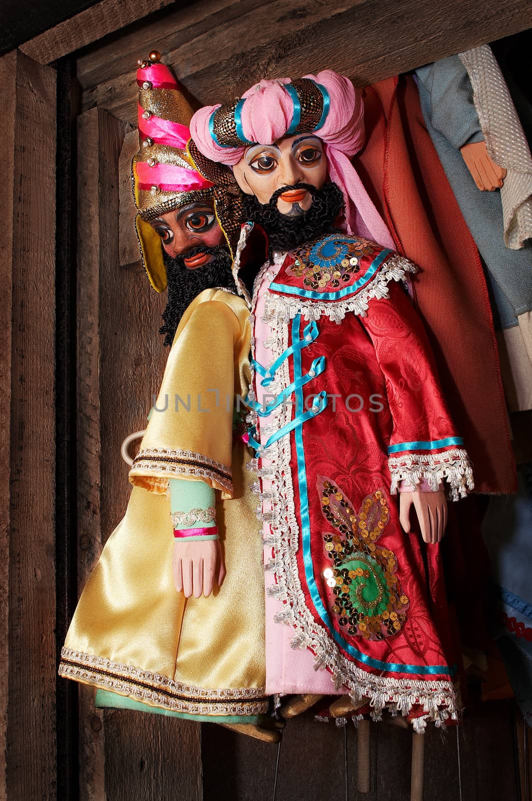 dolls from a puppet theater by terex