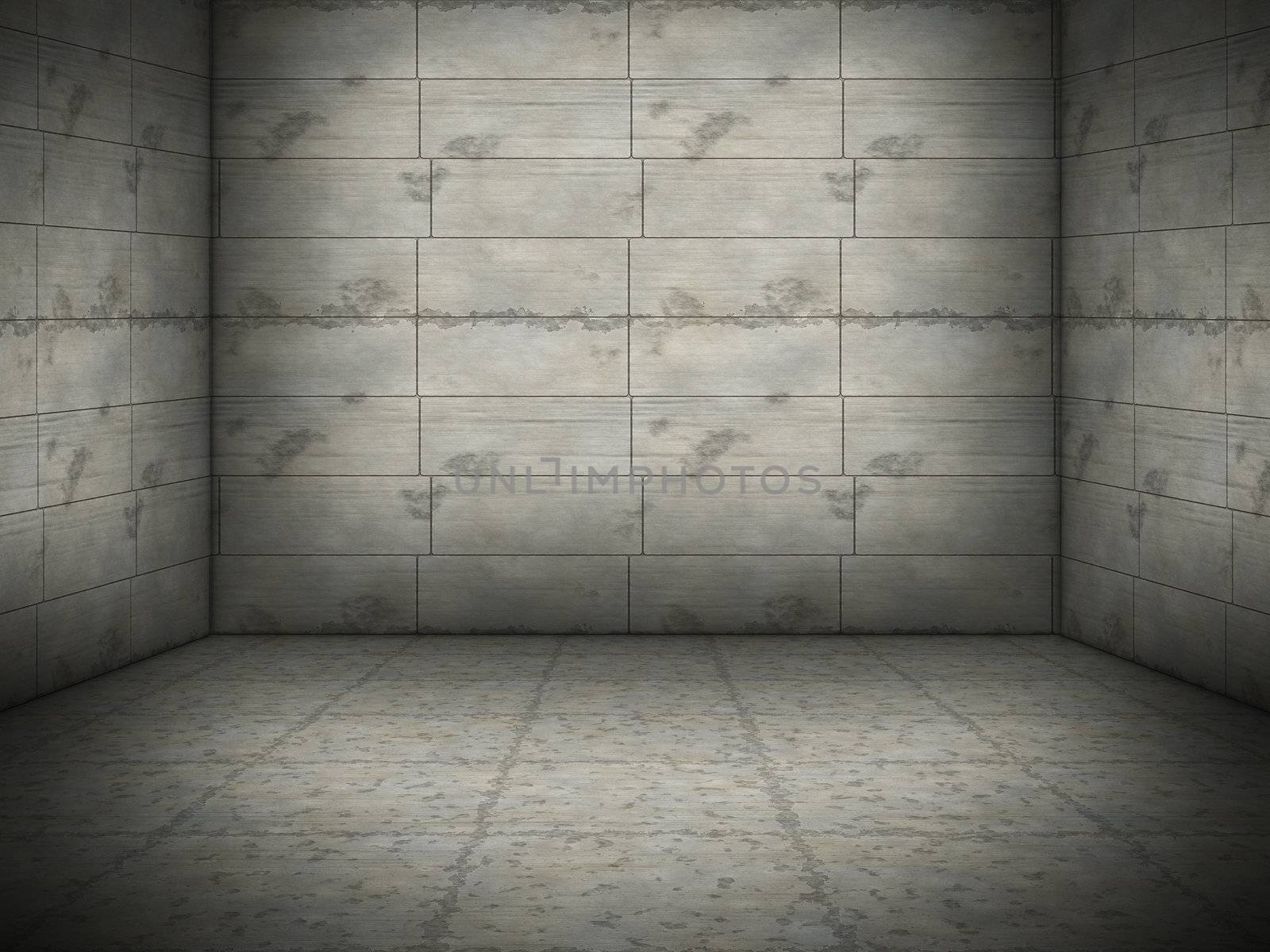 nice concrete room by magann