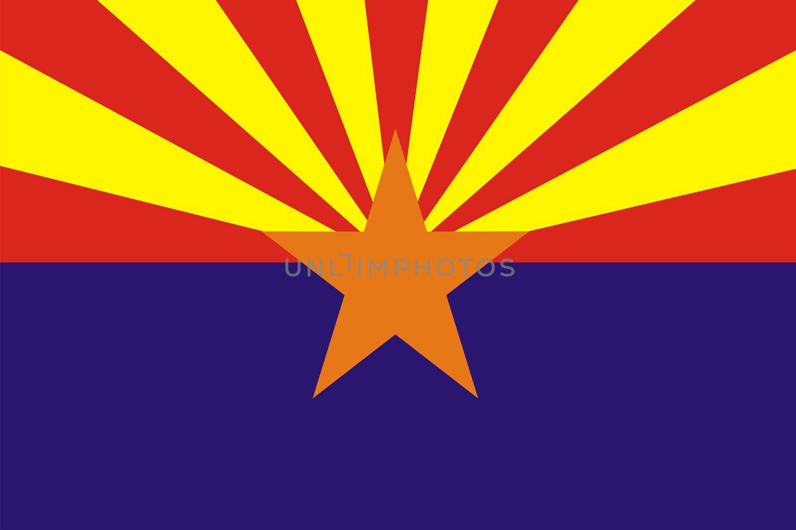 Arizona Flag by tony4urban