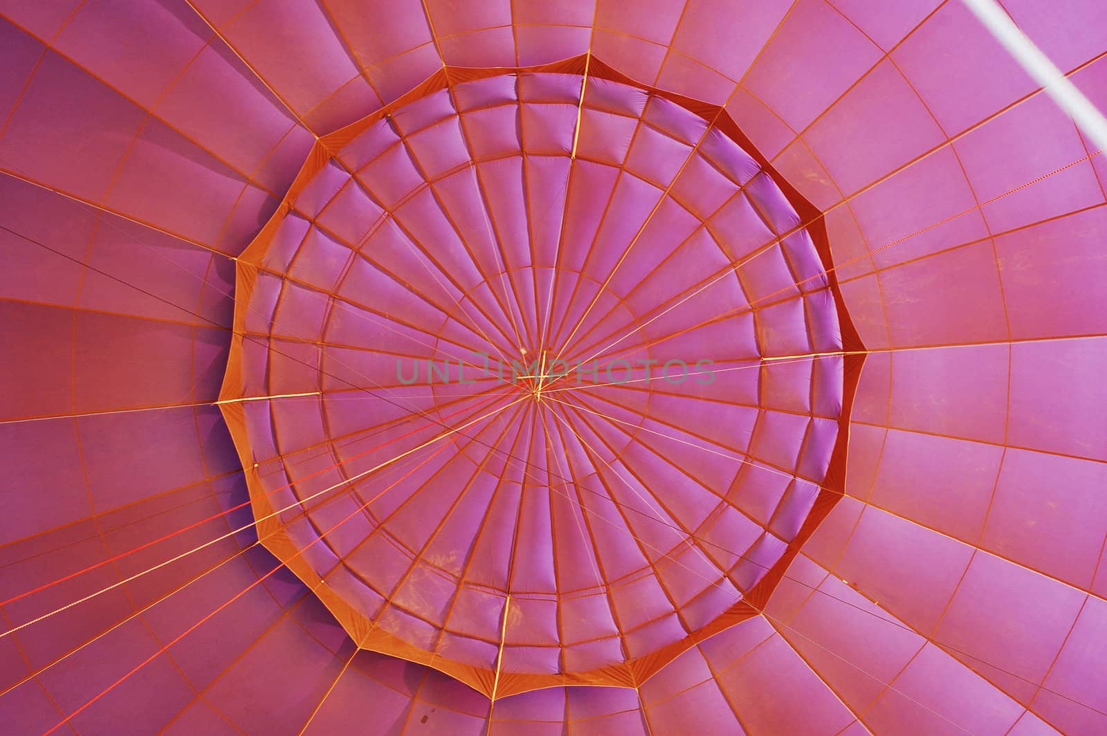 Detail of hot balloon - inside