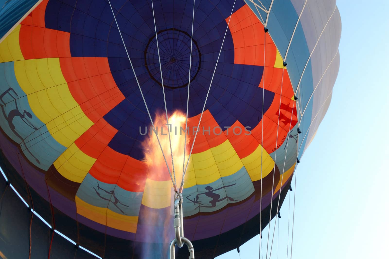 Hot Balloon Nozzle flame by faberfoto