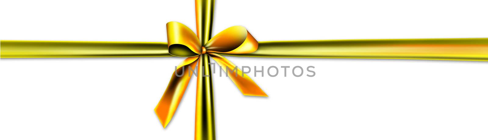 gift ribbon for a huge gift by photochecker