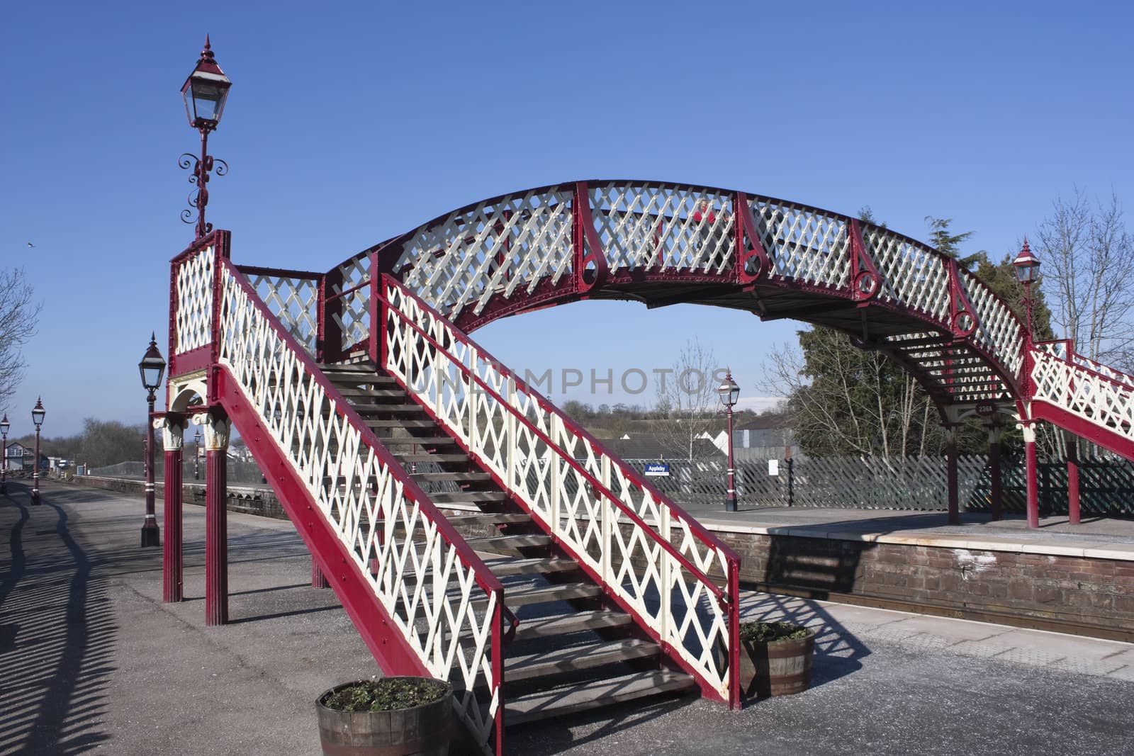 Appleby in Westmoorland railway station Cumbria England