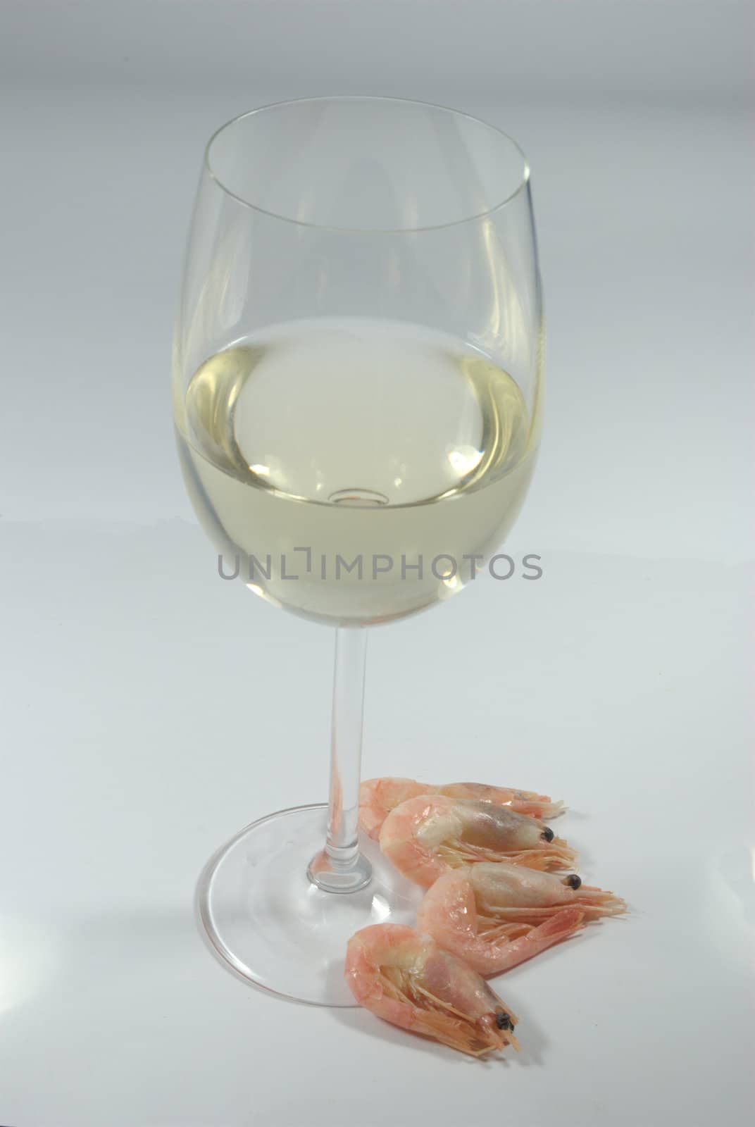 Wine and prawns by pauws99