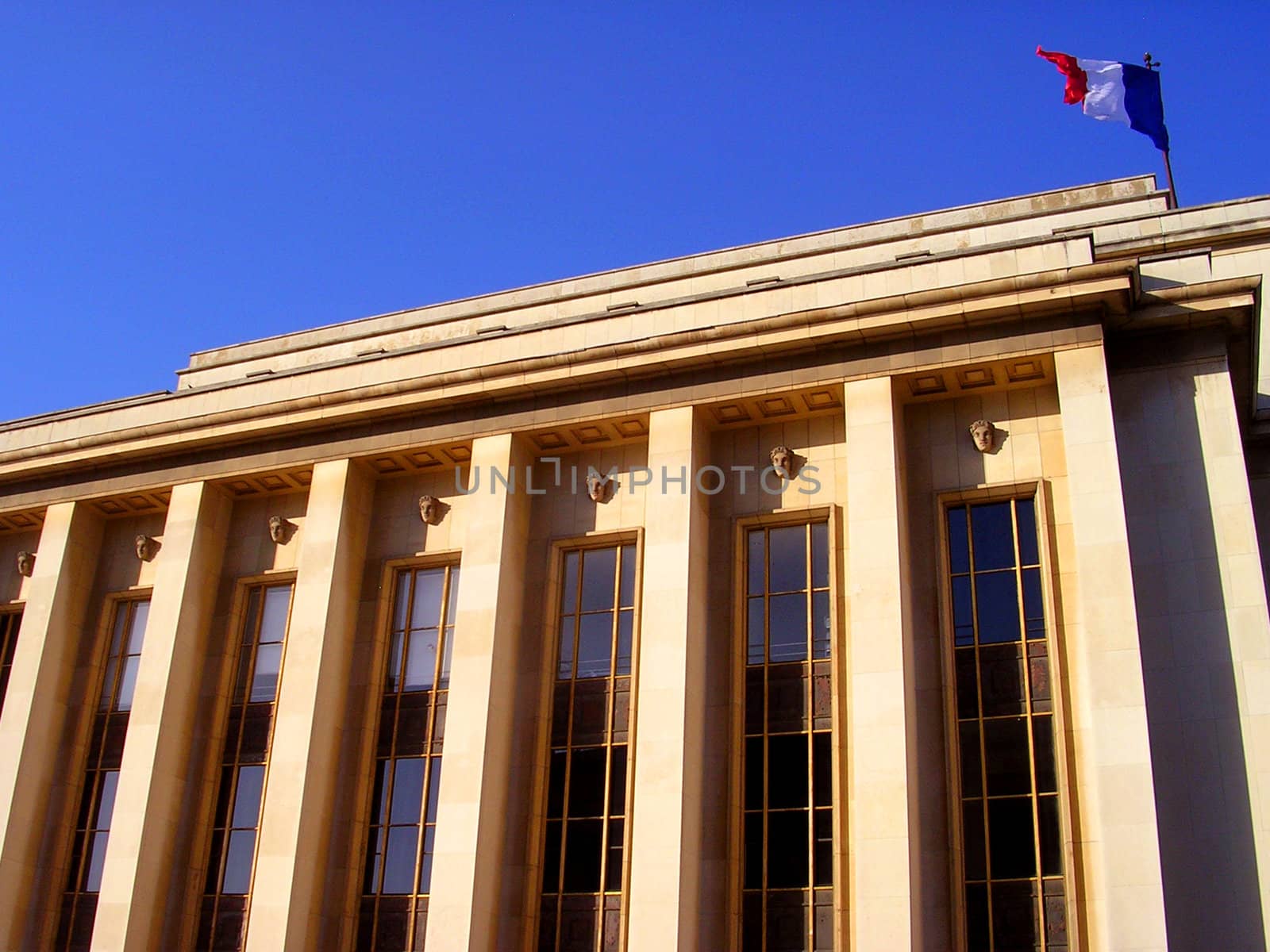 A Museum on a Blue, Blue, Blue Sky by Karolus