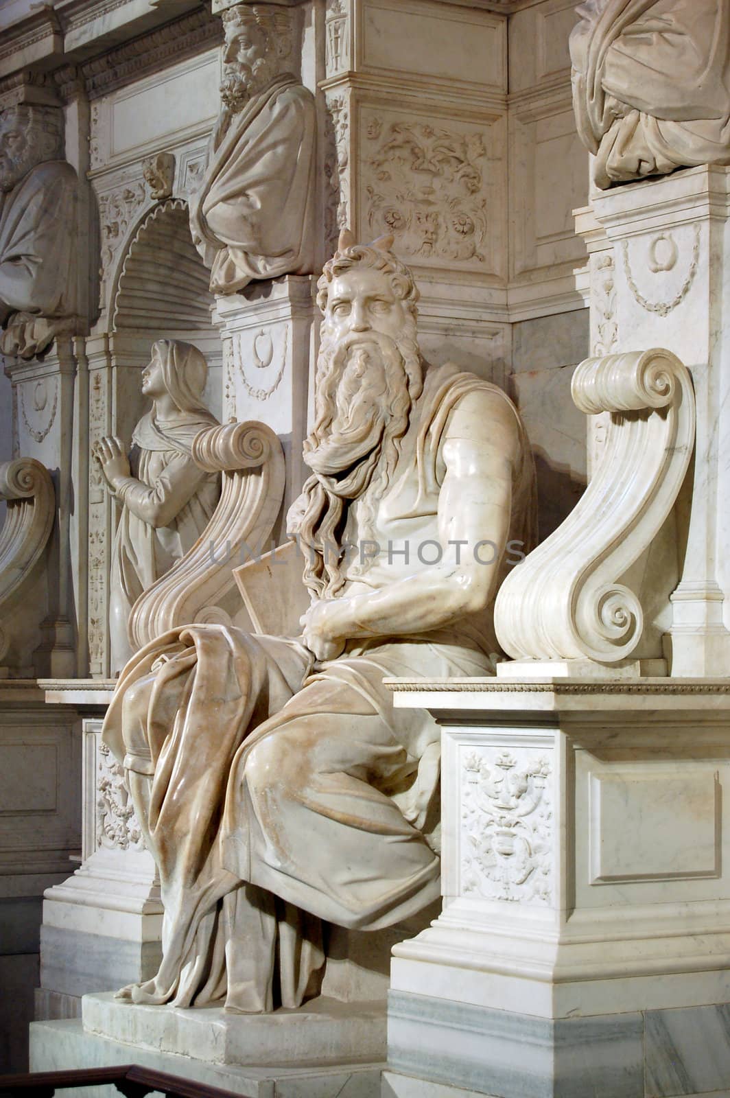 Michelangelo's Moses by faberfoto