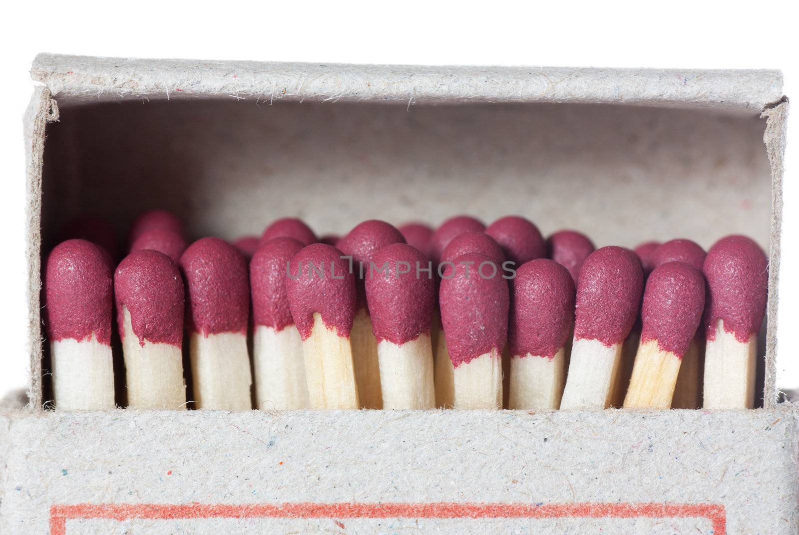 Matches in a box illustrating concept of cohesion