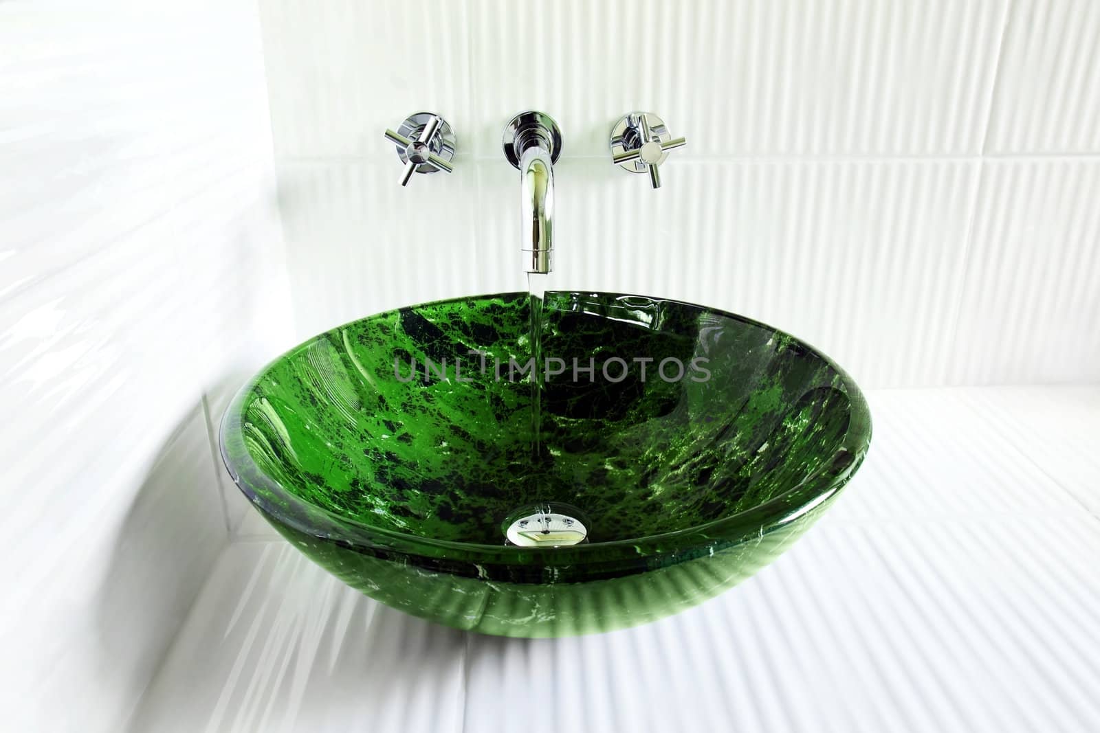Design sink with running water by Mirage3