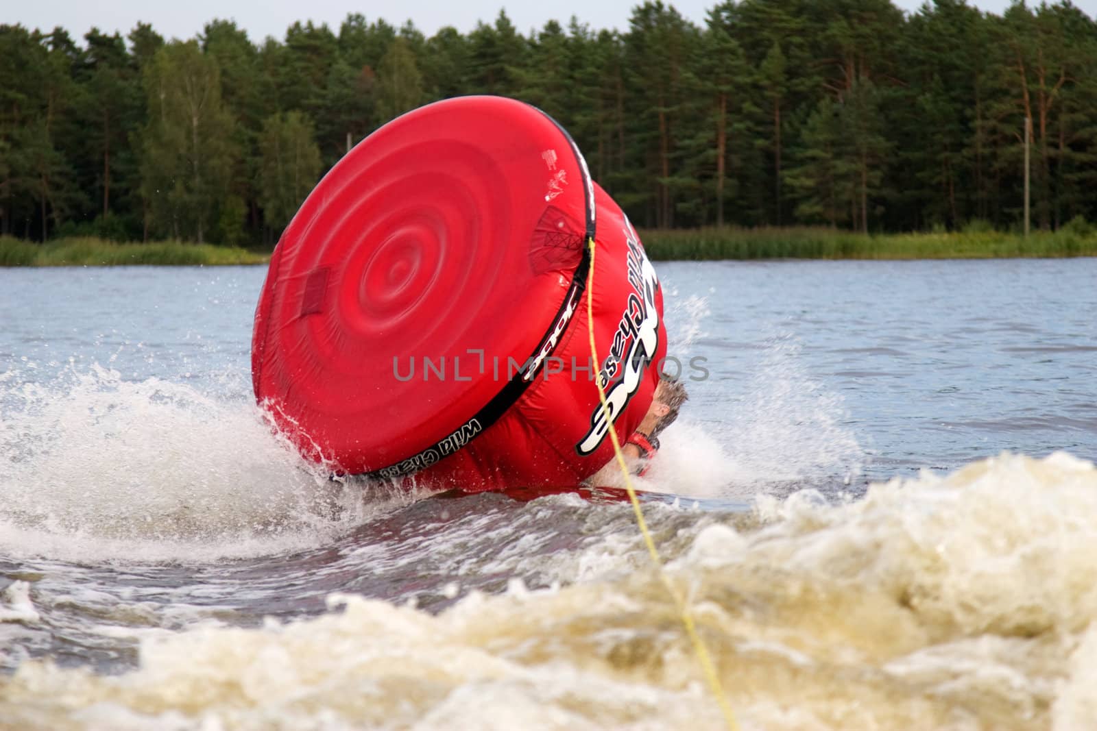 water ski falling  by desant7474