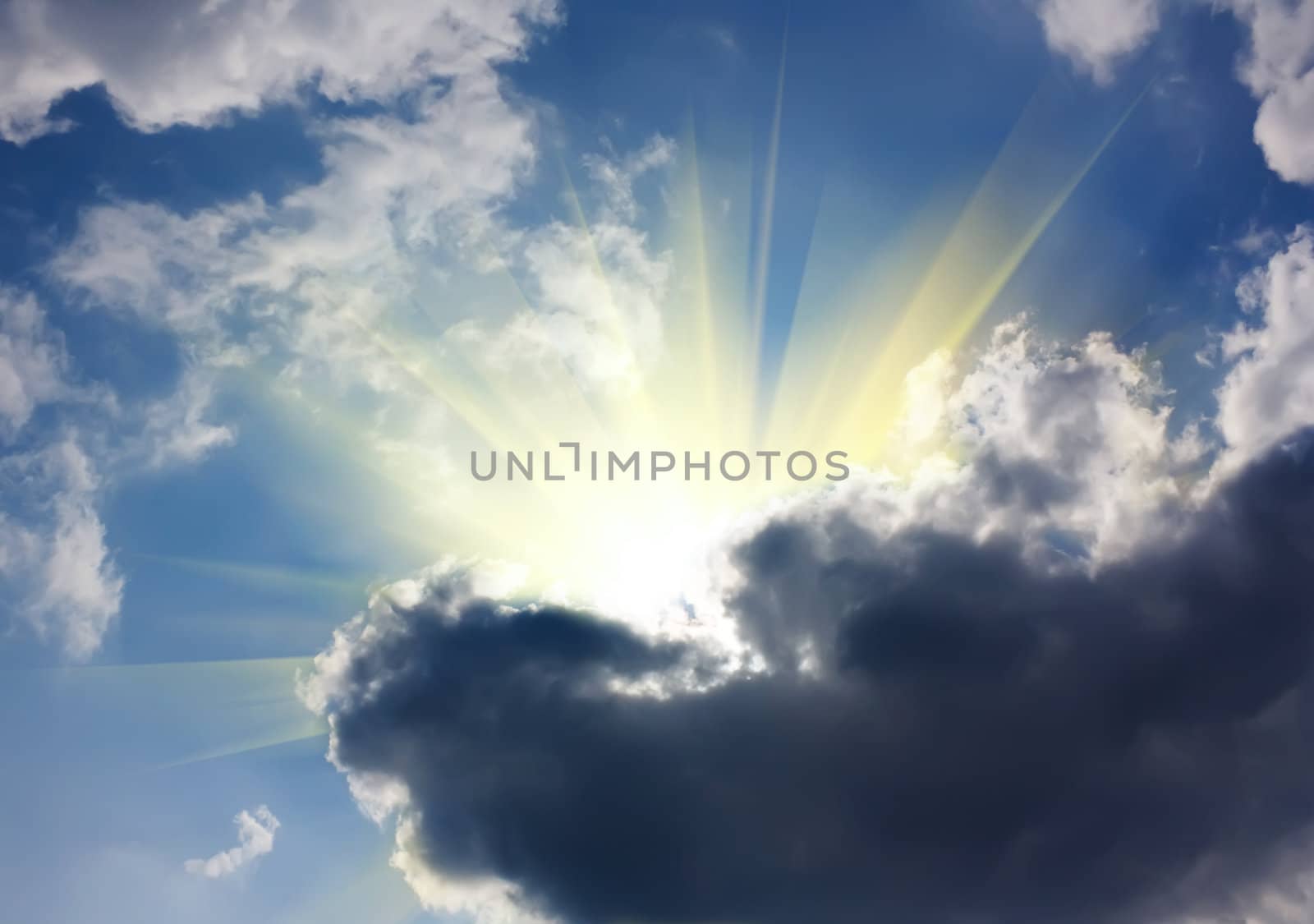 blue sky background