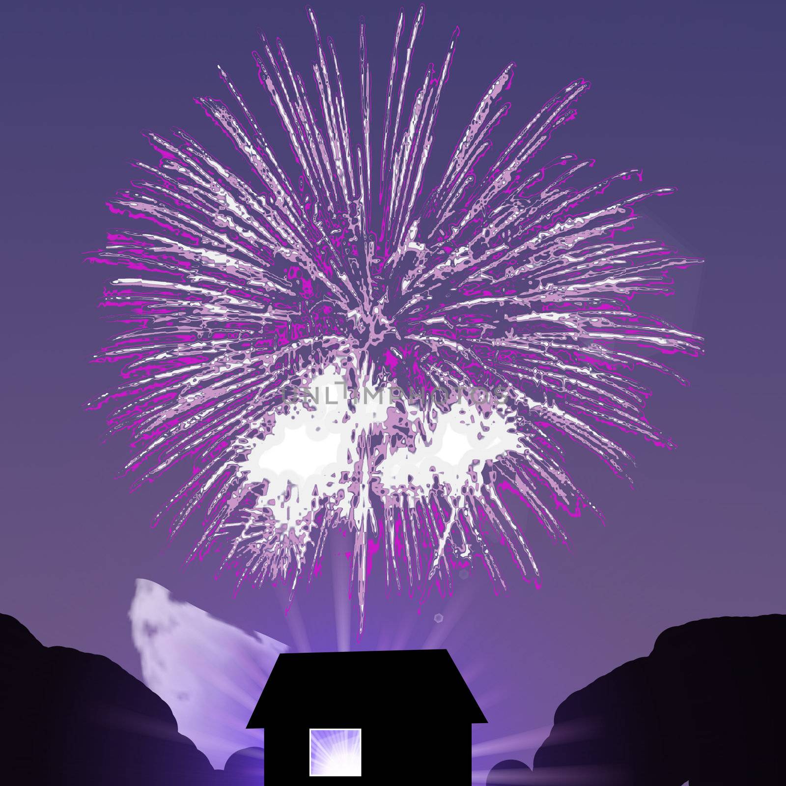Firework Celebration by karensuki