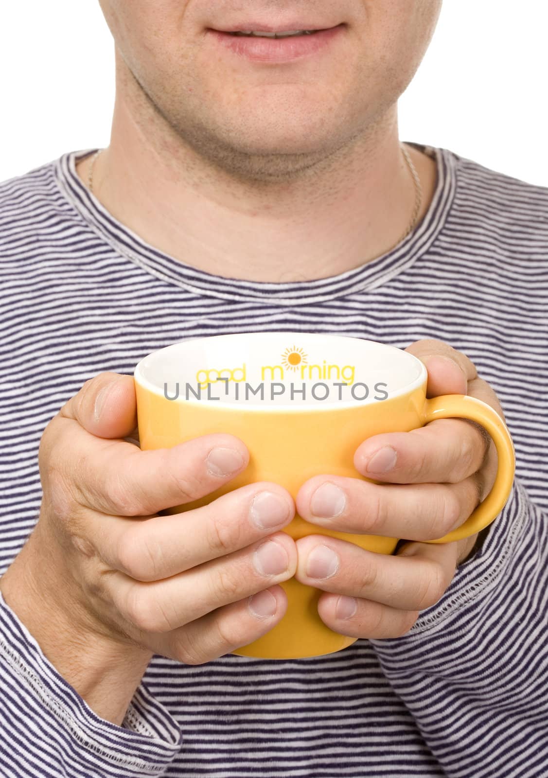 man with a cup by lipik