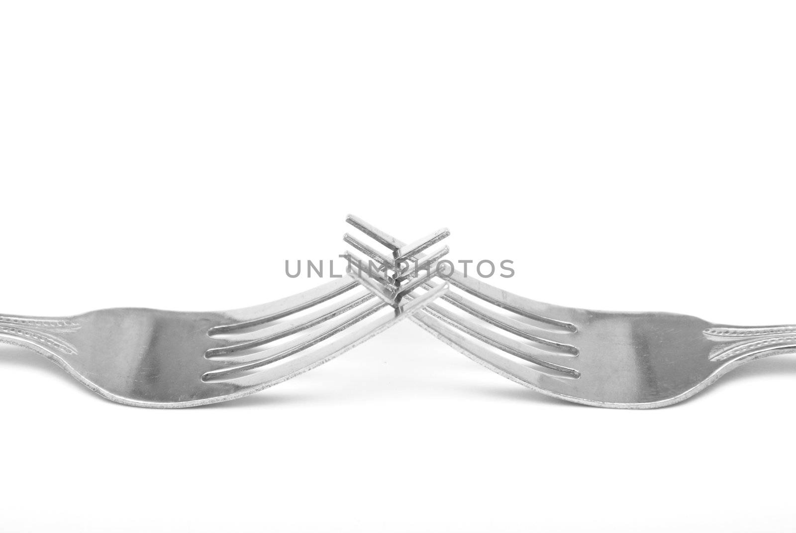 Intertwined Forks by AlphaBaby