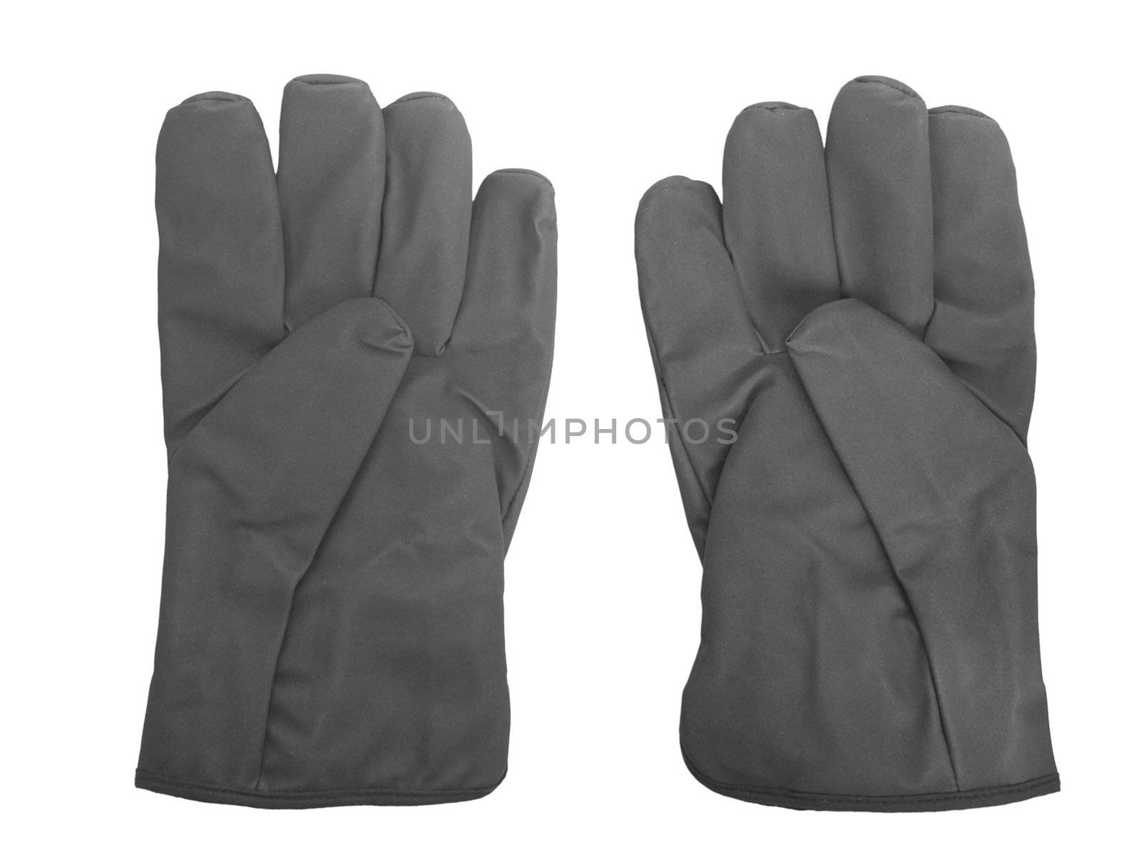 Isolated gloves personal protective equipment