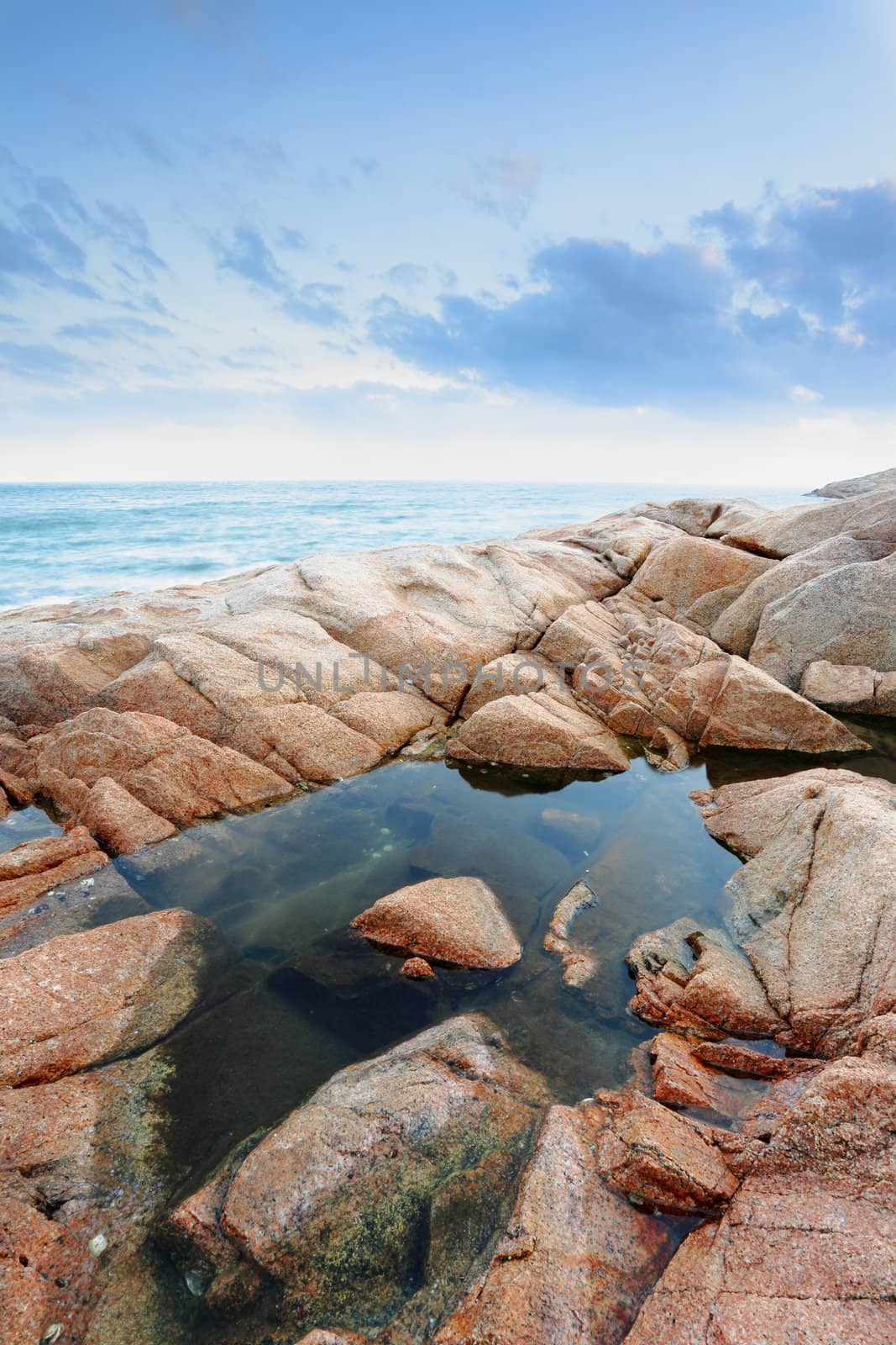 Seascape in Cheung Chau, Hong Kong