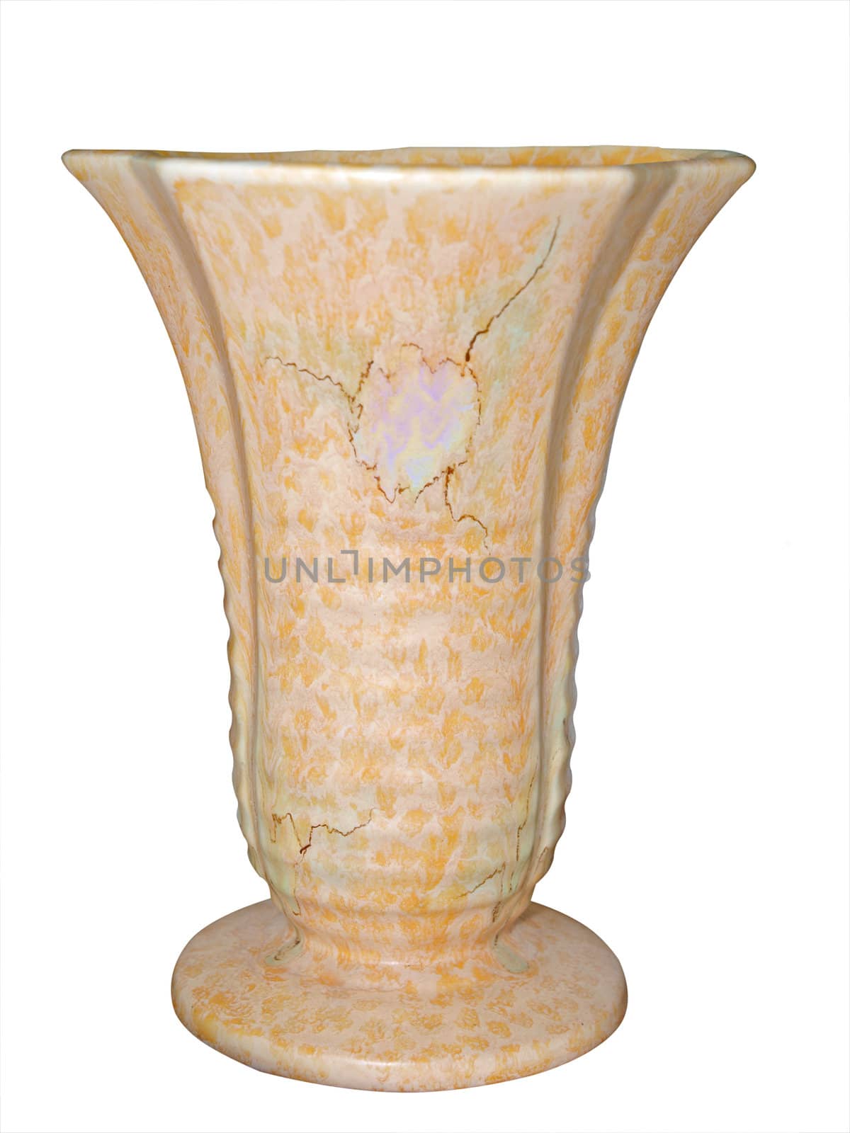 Antique Vase isolated with clipping path           