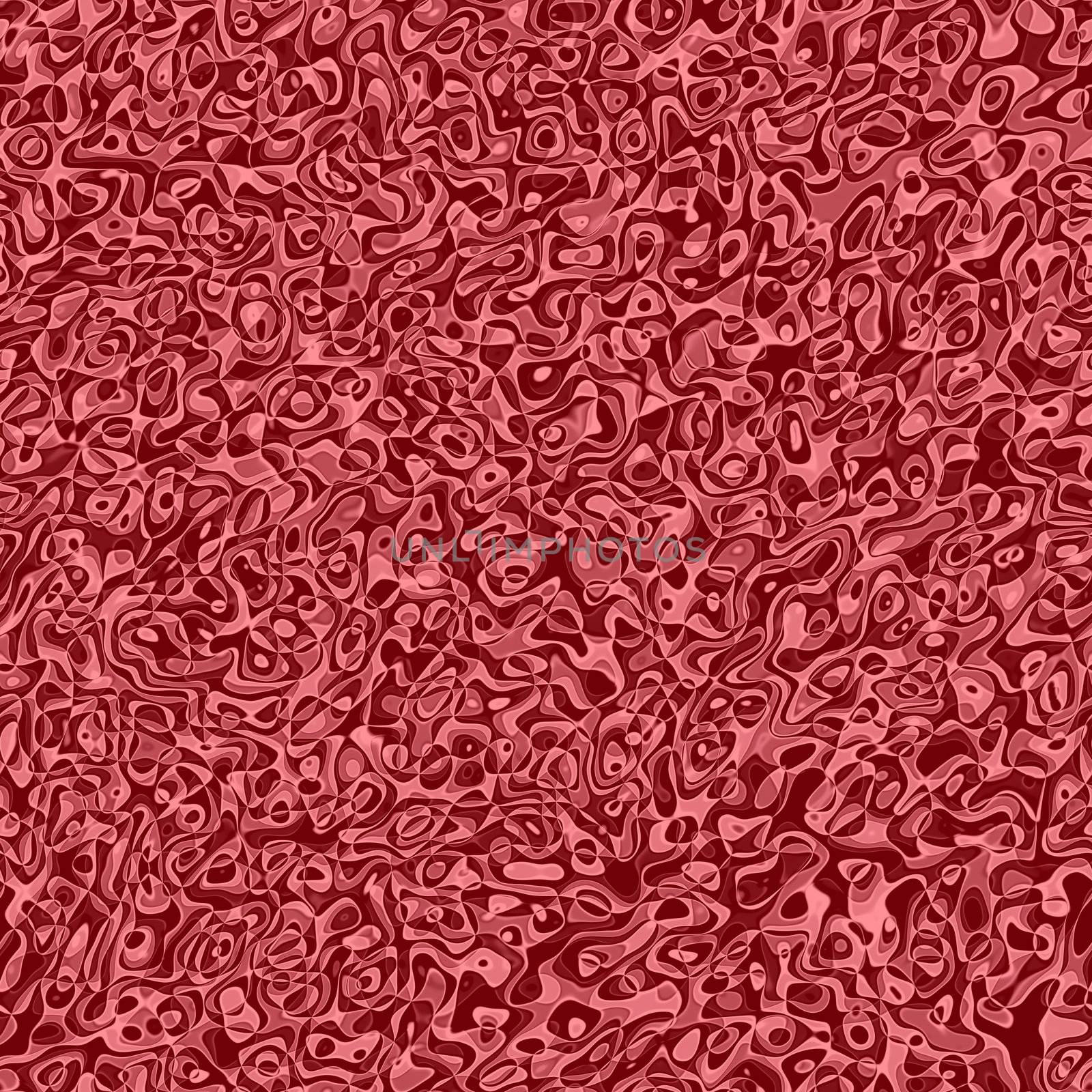 seamless texture of complex abstract red rings in pattern