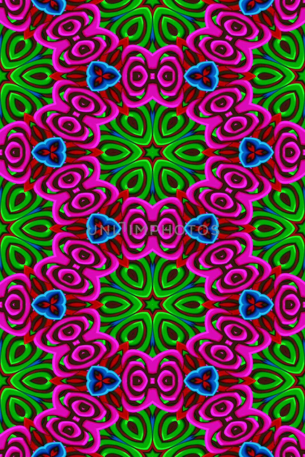 colorful ornament pattern by weknow