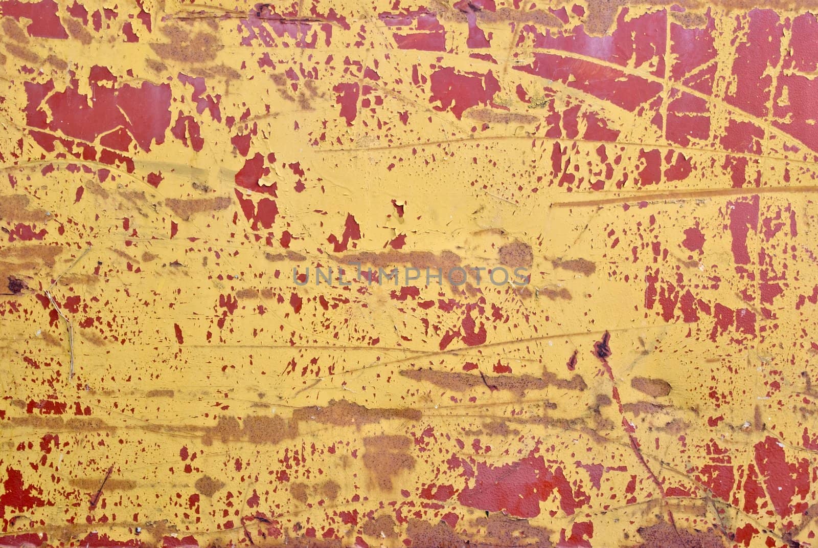 Colored grunge iron background