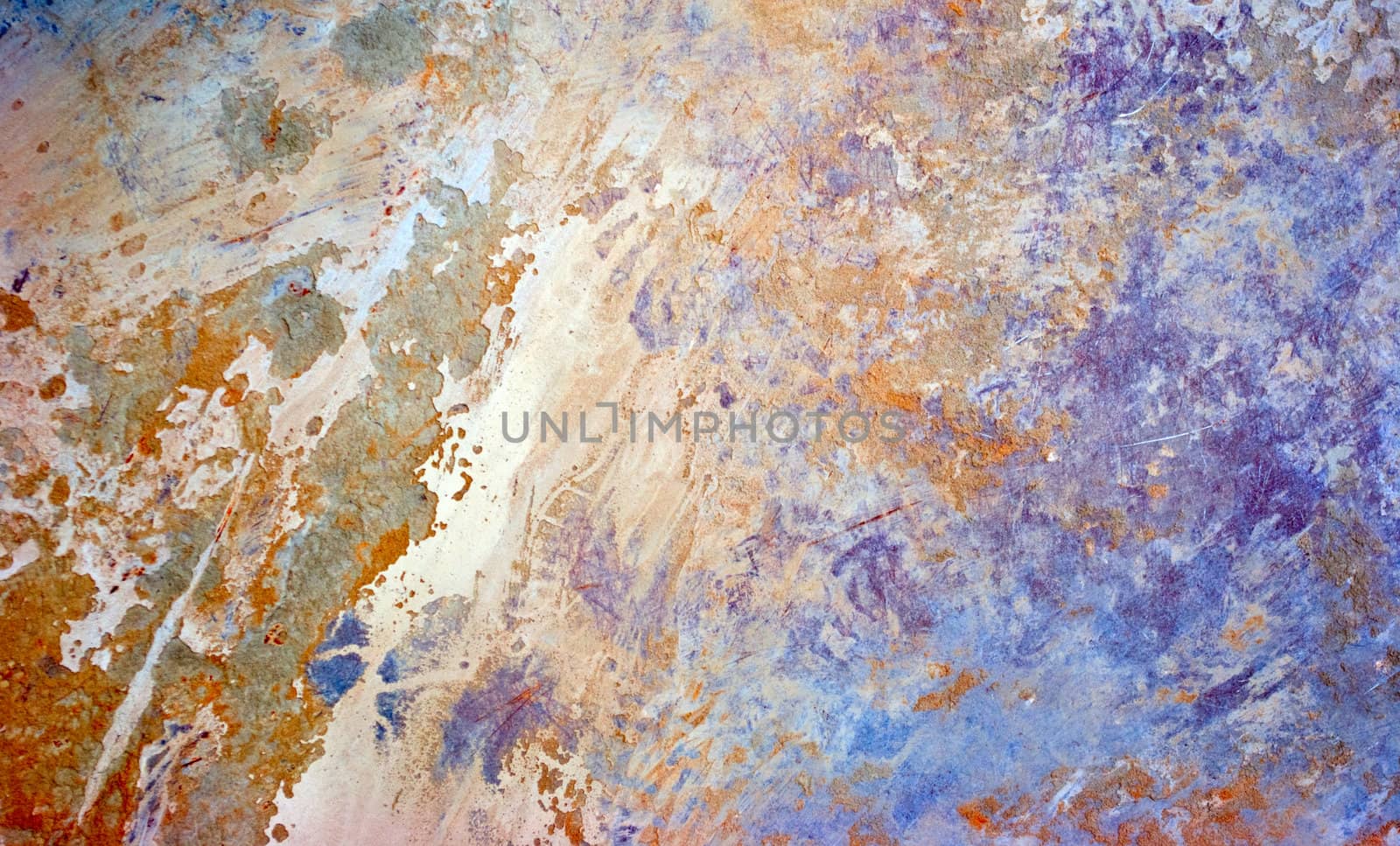 The vintag colored grunge iron textured background