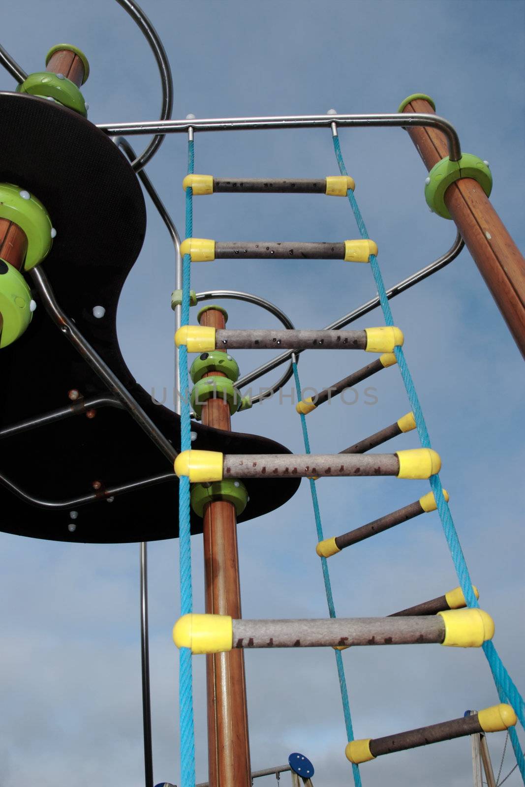 playground at the seaside resort of ballybunion ireland