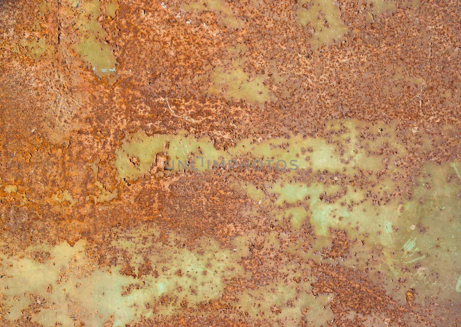 The vintag rusty grunge iron textured background