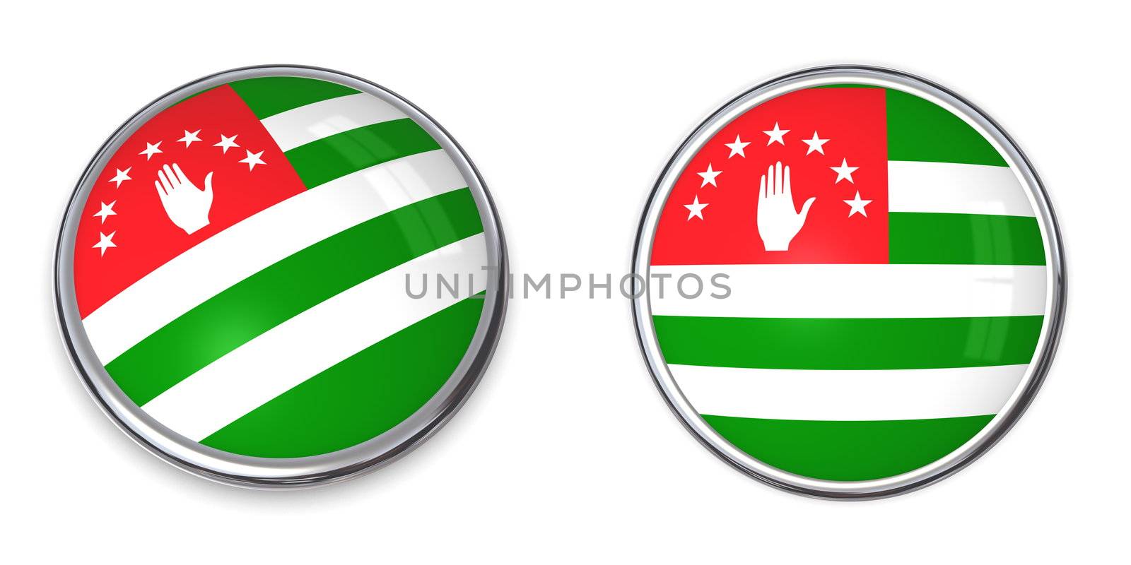 Banner Button Abkhazia by PixBox