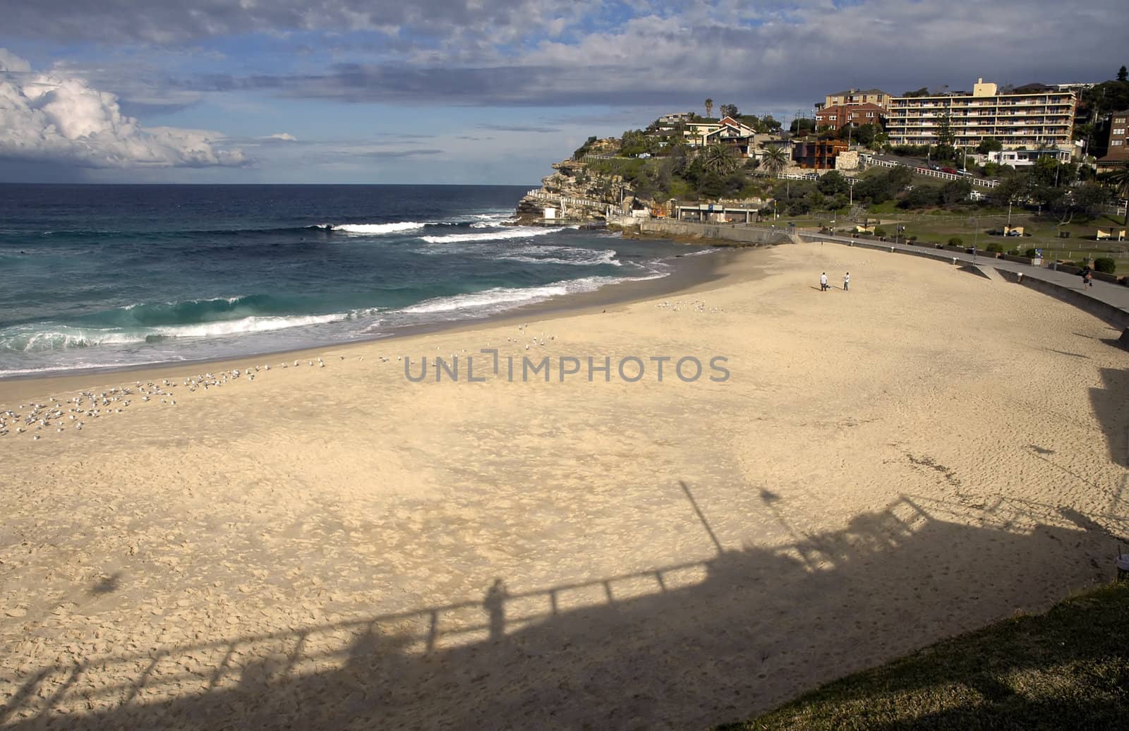 Bronte beach in Sydney, Bronte Beach is part of Nelson Bay, surrounded by Bronte Park.