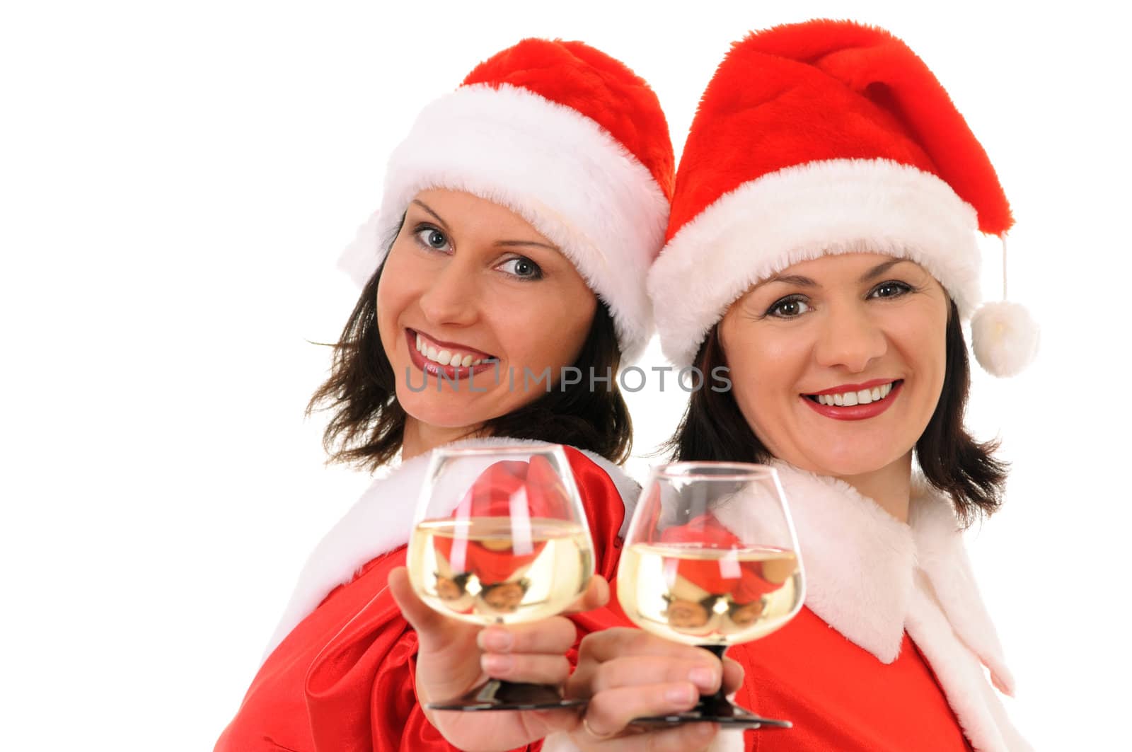 two woman santa by uriy2007