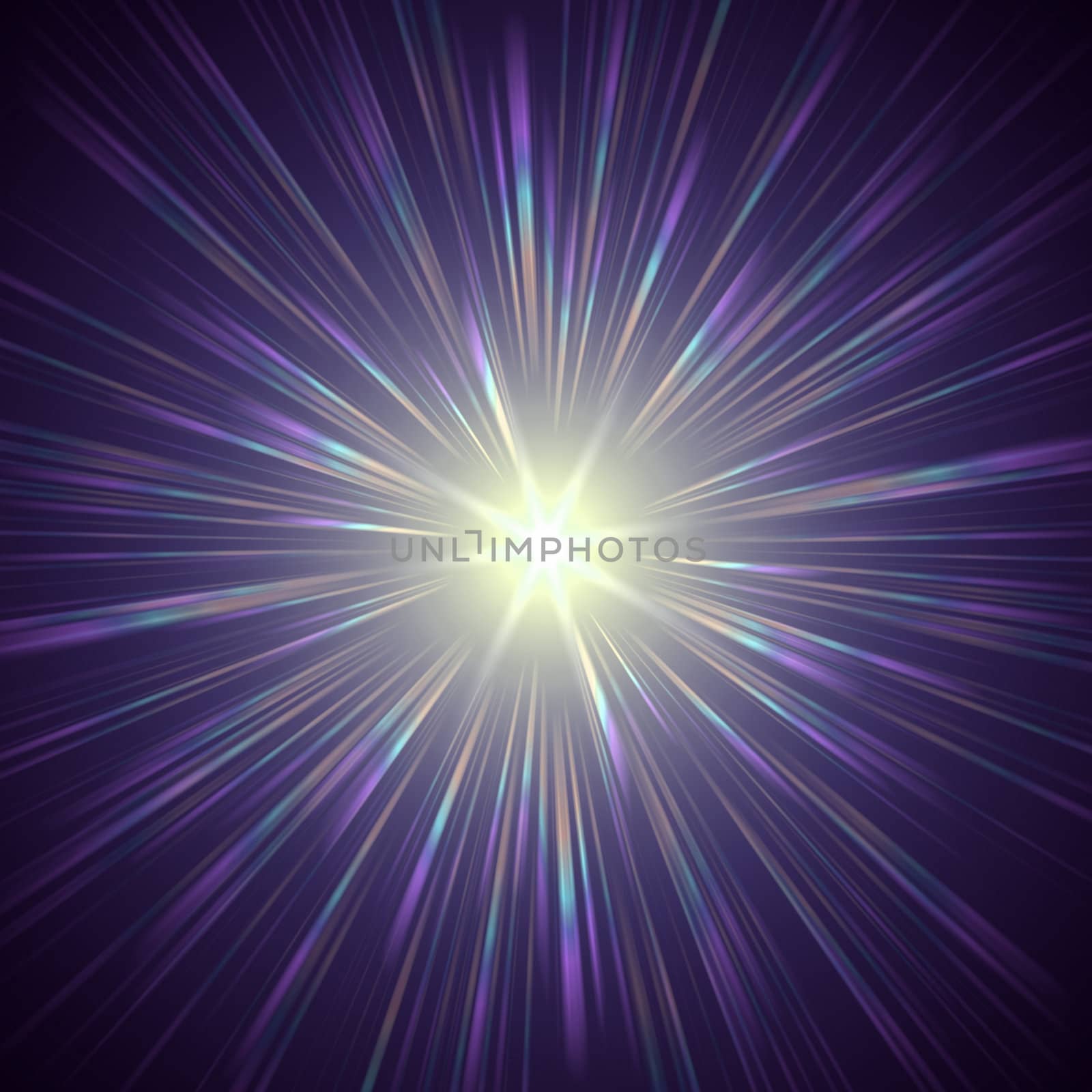abstract lens flare light over violet background