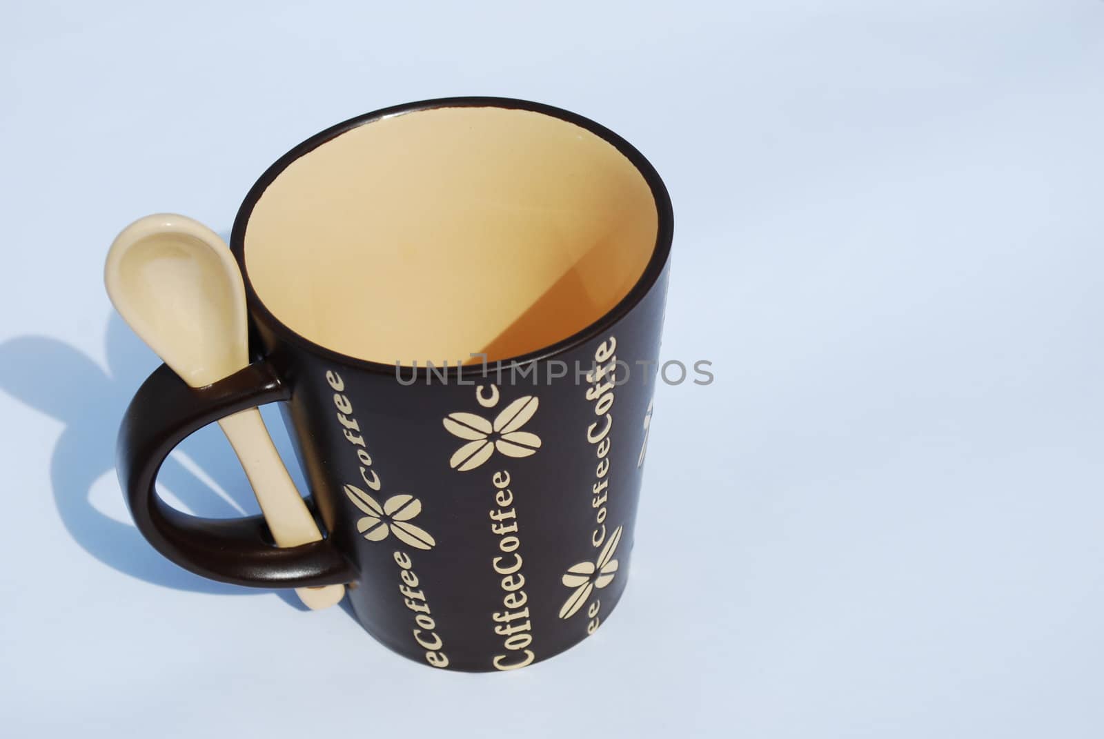 coffee mug on white background