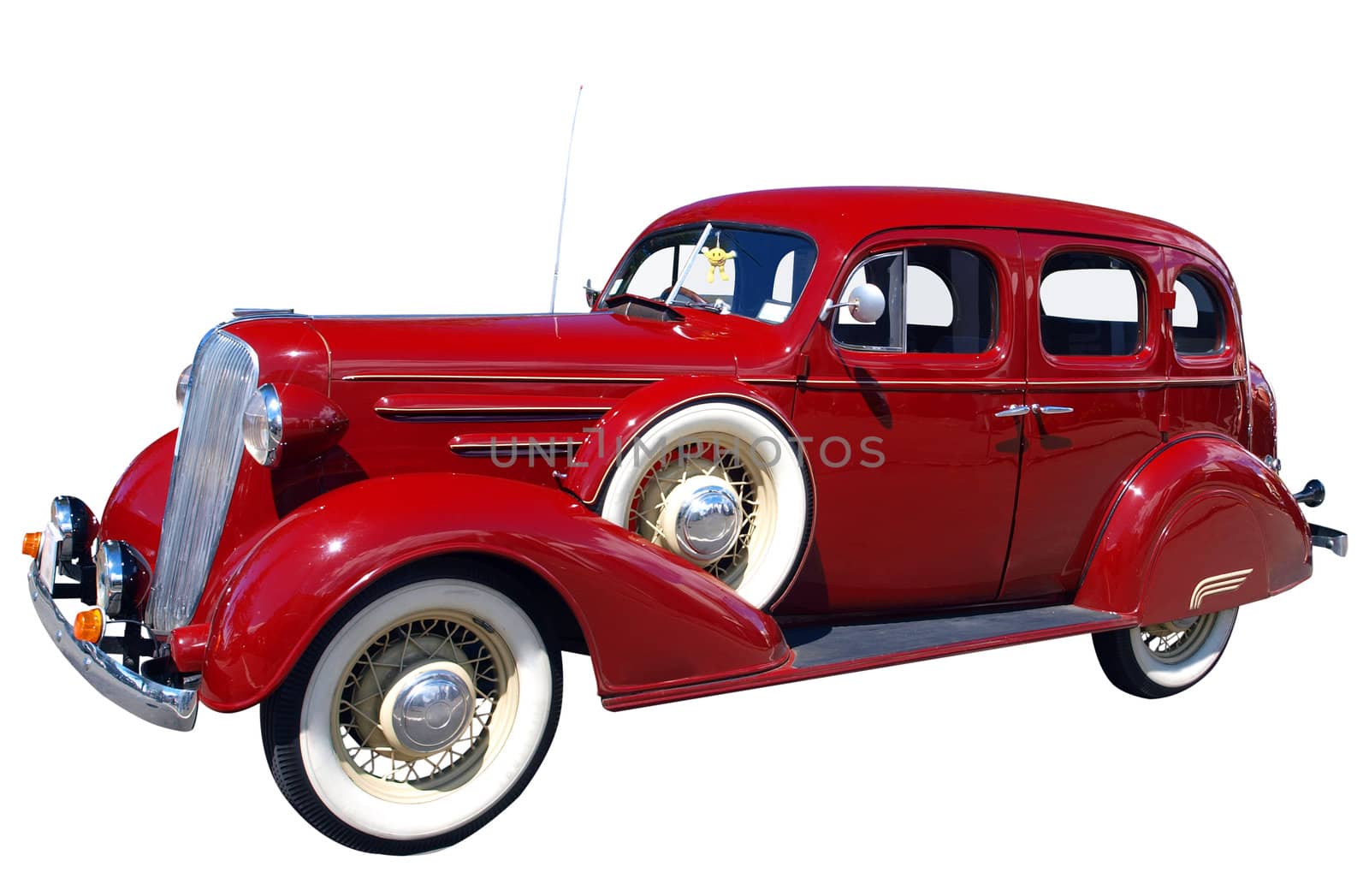 1936 Chevrolet isolated with clipping path      