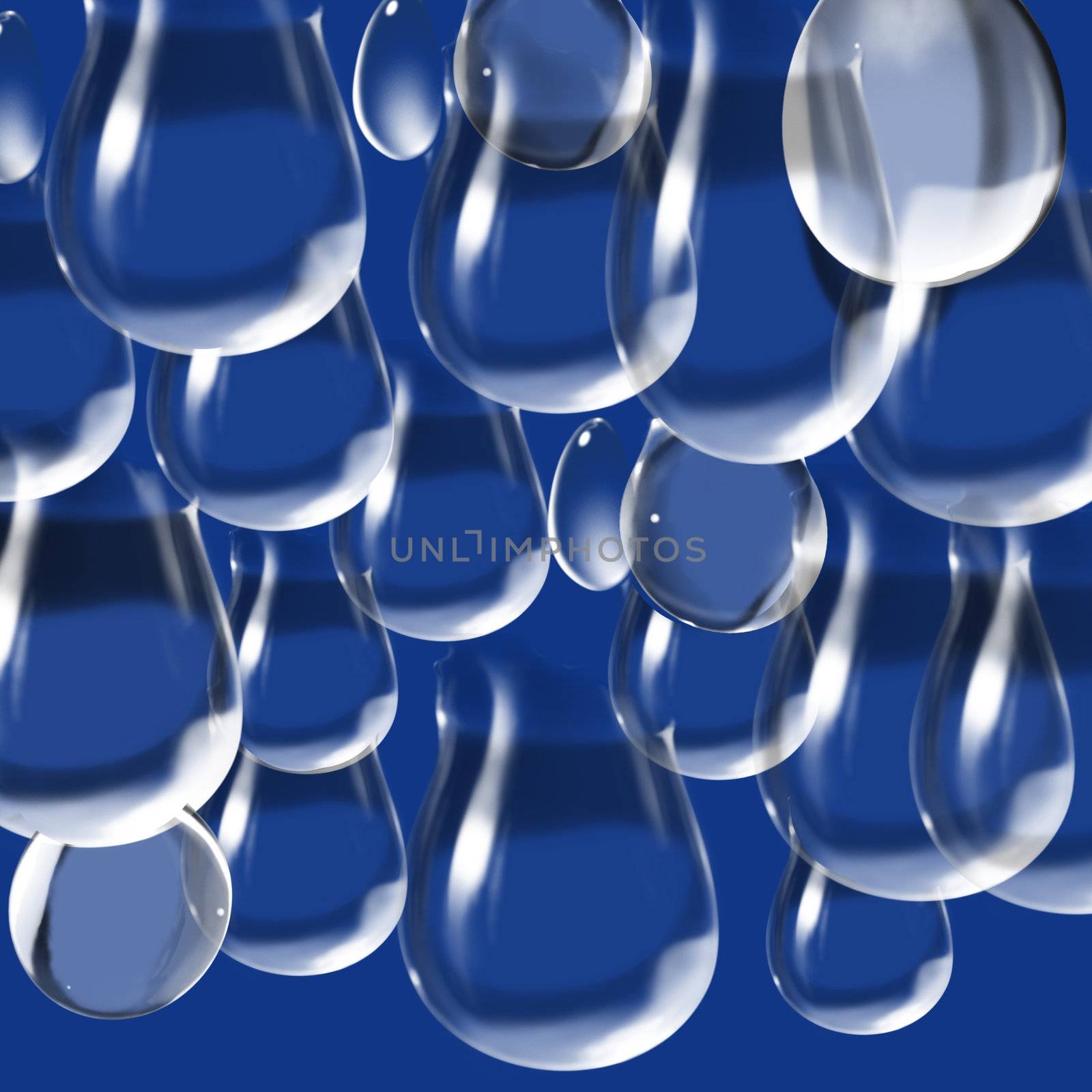 Water drops by Riviera