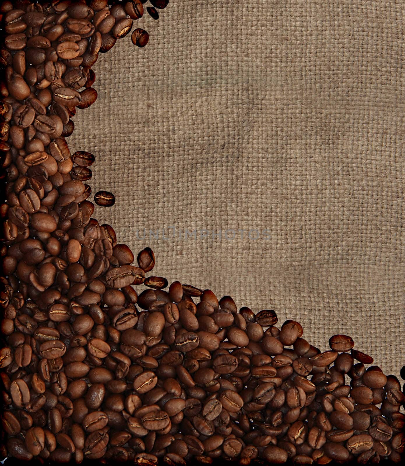 Coffee beans background by Kudryashka